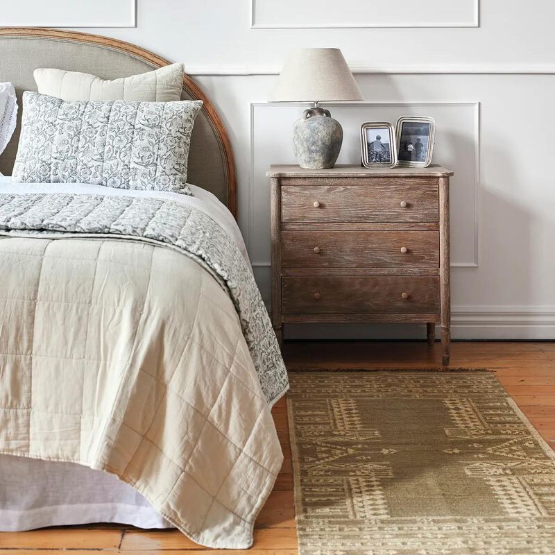French Country Freya Quilt Ecru Small image number 1